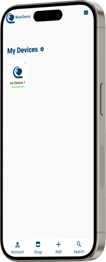 BlueApp Mockup